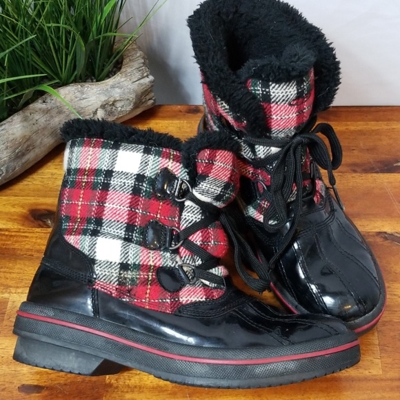 Champion Shoes - Plaid Winter Boots